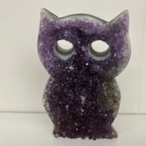 Amethyst Stone- Owl