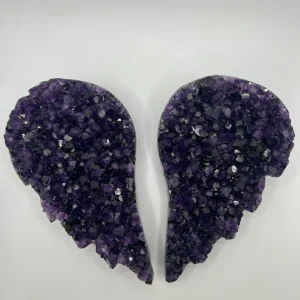 Medium Amethyst Stone-Pair of Wings
