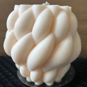 Large Knitted Candle