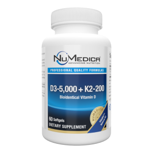 Vitamin D3 + K2 120c