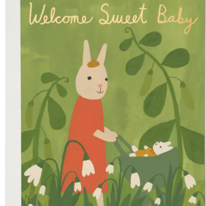 Sweet Bunny Baby Card